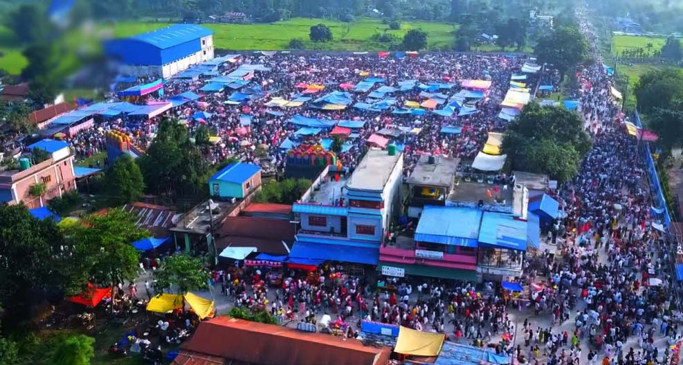 झापाकाे फुलबारी मेलामा पाँच करोडको कारोबार, एक लाखभन्दा बढीको सहभागिता